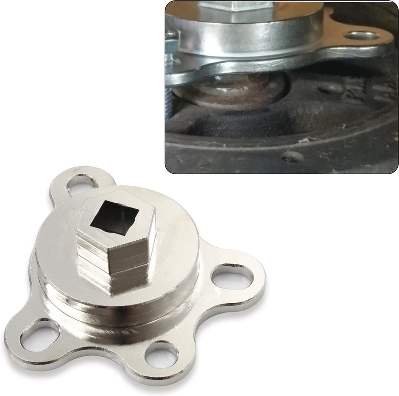 LVOUP Crankshaft Turning Tool Engine Rotation Adapter Tool Compatible with Chevy Ford - Image 4